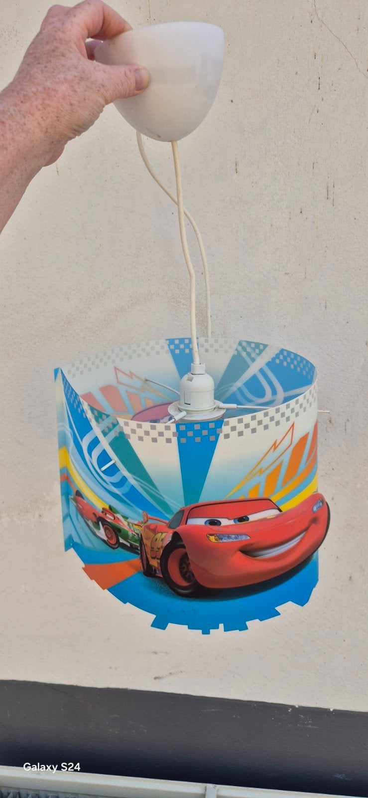 Cars lamp, Ophalen, Gebruikt, Lamp