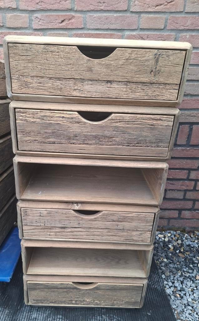 Dylan  ladenkast Chest of Drawers  van Riviera Maison., Ophalen, Eikenhout, 50 tot 100 cm, Zo goed als nieuw