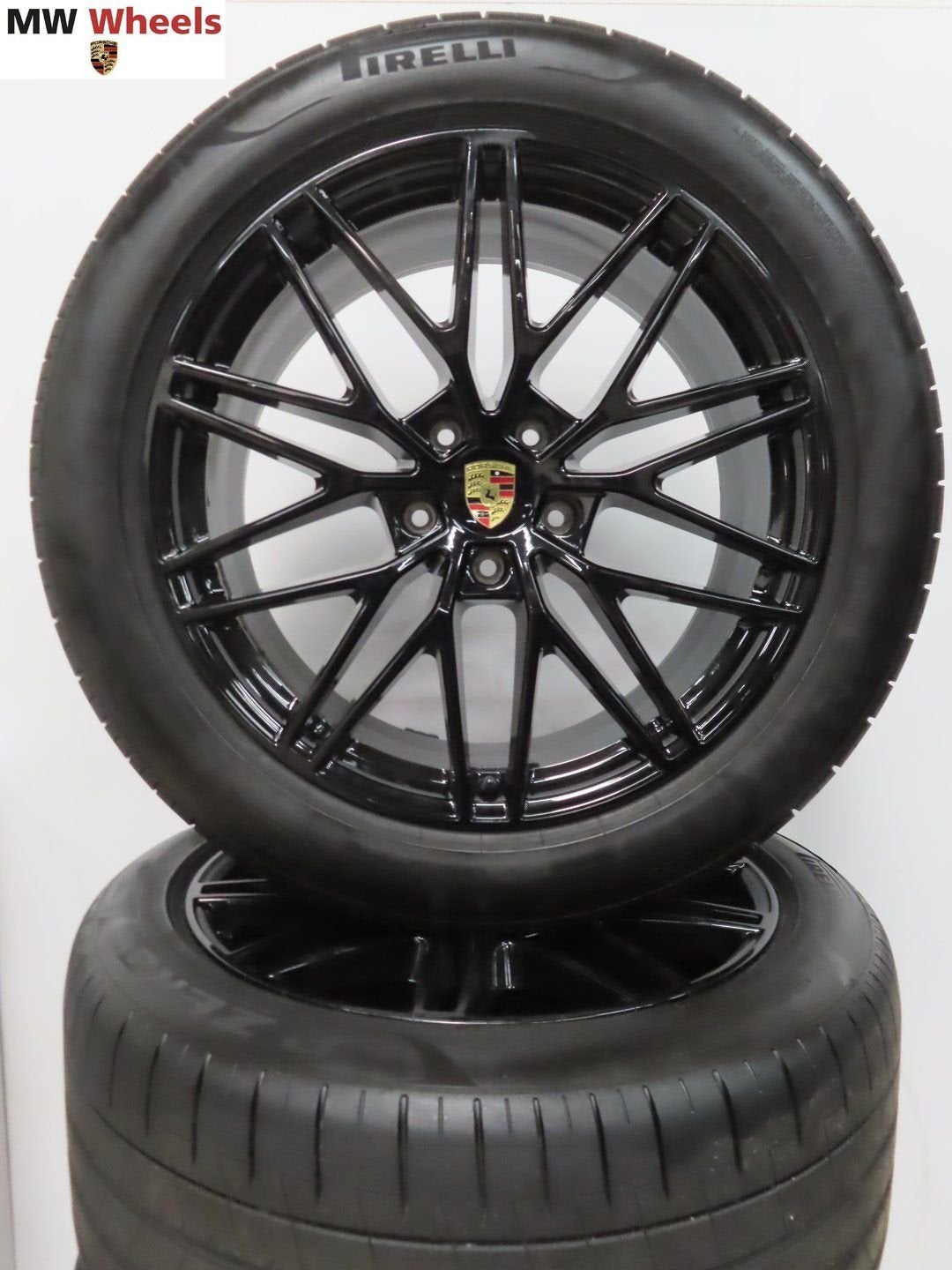 Porsche Cayenne 9Y coupe 2025 21 inch velgen met zomerbanden, Gebruikt, -, 285 mm, -