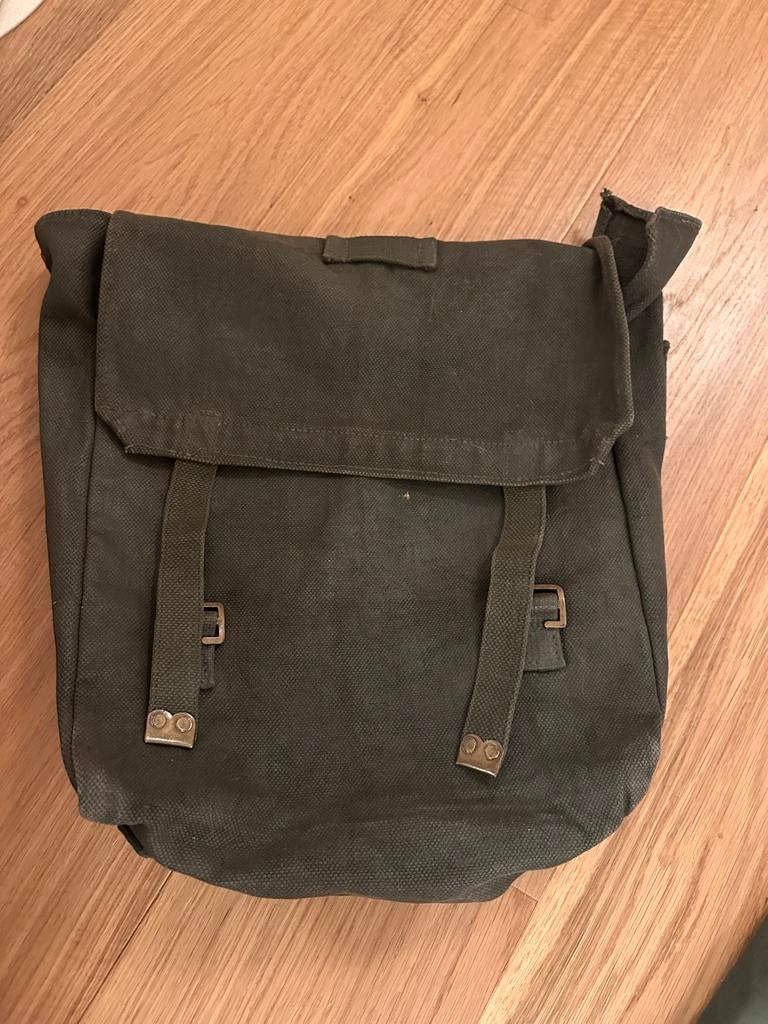 Originele ransel - Leger Tas - Diensttijd militair, Ophalen of Verzenden, Overige soorten, Overige gebieden, Overige typen