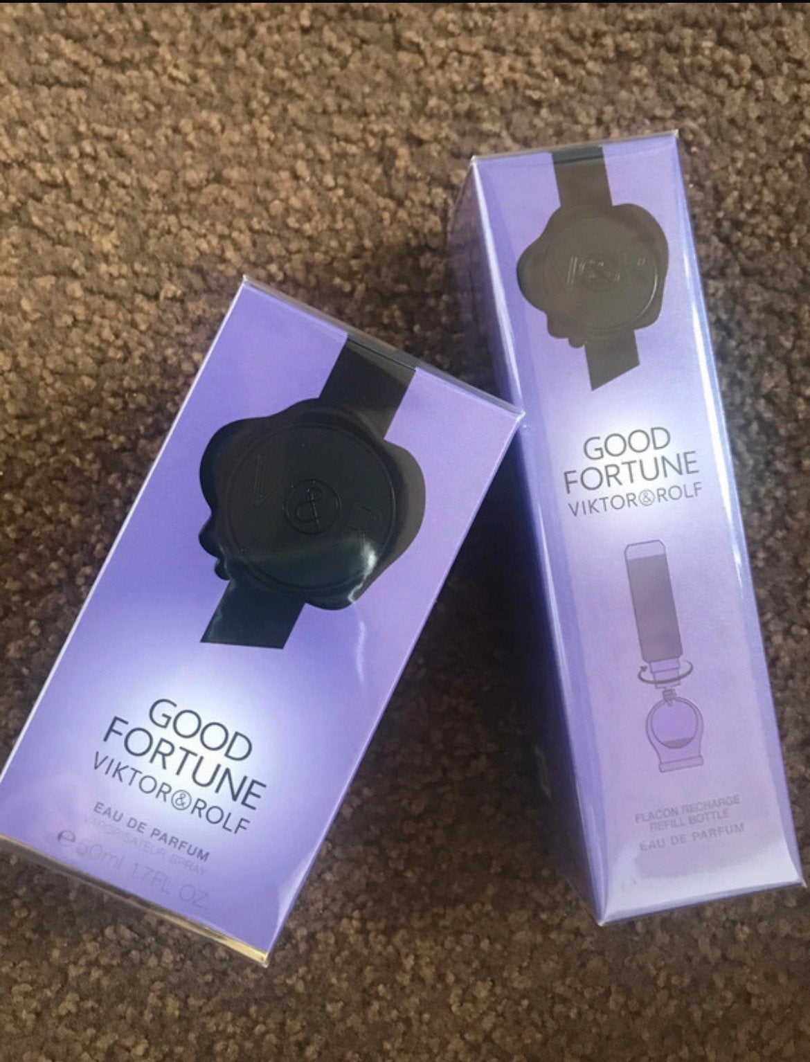 Victor & Rolf good fortune 50ml eau de parfum & 100ml refill, Ophalen of Verzenden, Nieuw