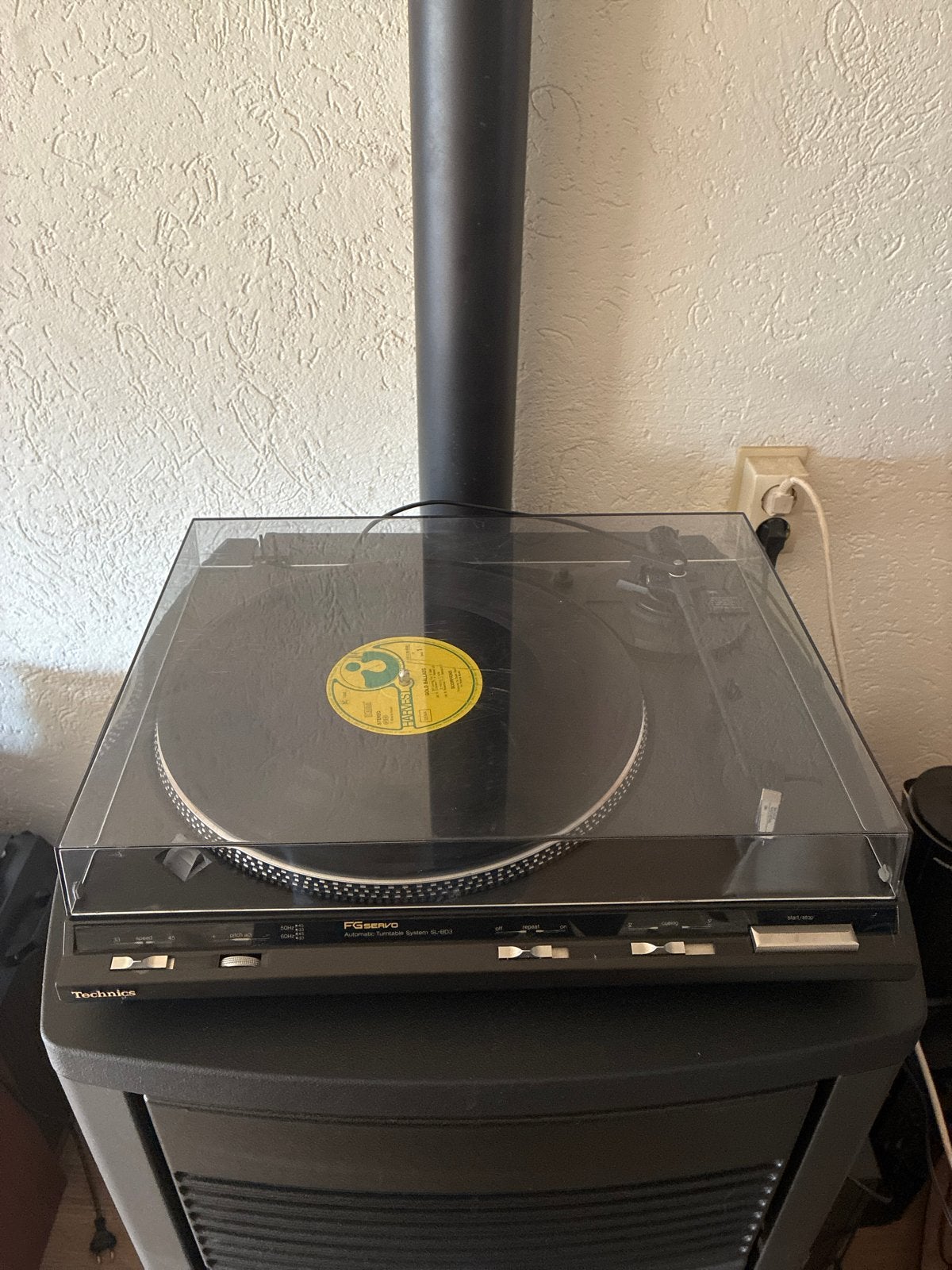 Technics SL-BD3 Platenspeler - Volautomatisch met Pitch, Audio, Tv en Foto, Gebruikt, Pitch-regelaar, Ophalen of Verzenden, Platenspeler