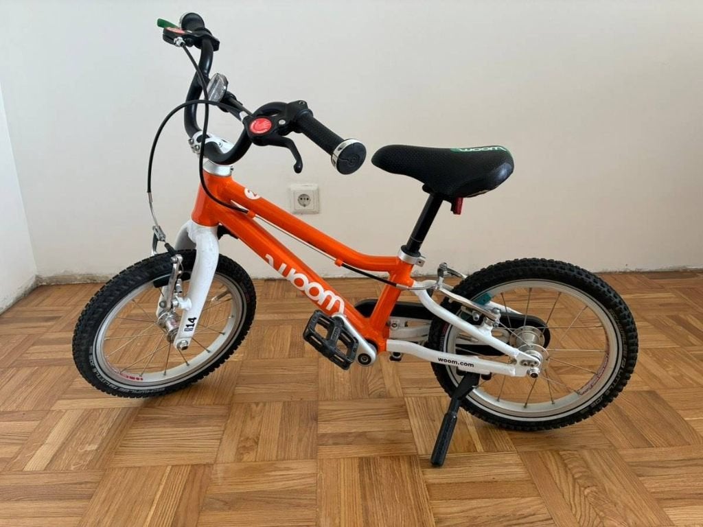 Woom 2, Fietsen en Brommers, Fietsen | Kinderfietsjes, Ophalen of Verzenden, Zo goed als nieuw, Minder dan 16 inch