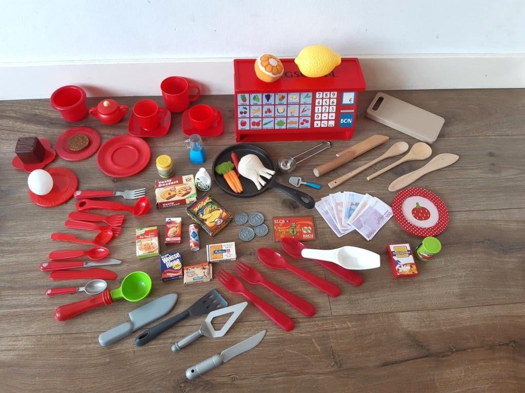 Speelgoedkeuken Accessoires voor Winkeltje of Keukentje, Ophalen of Verzenden, Zo goed als nieuw, Speelkeuken-accessoire
