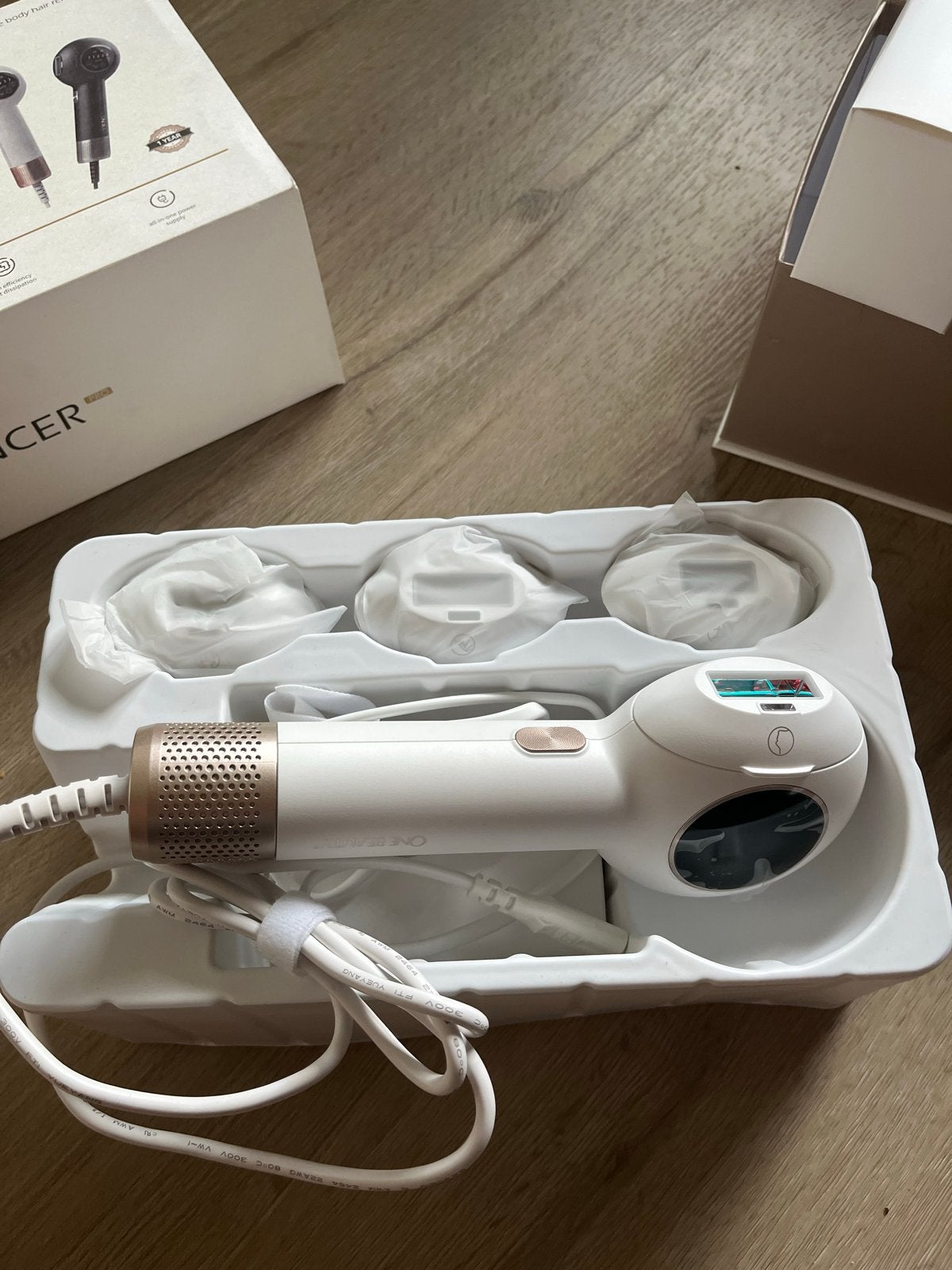 One Beauty Dancer IPL Laser Ontharing Apparaat, Ophalen of Verzenden, Zo goed als nieuw, Scheren en Epileren