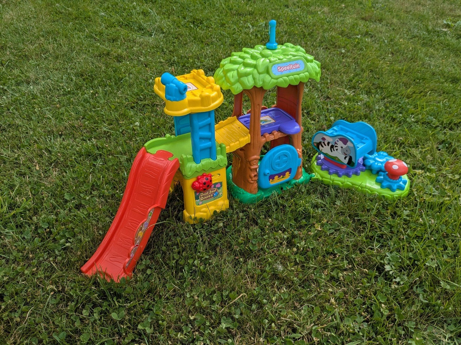 VTech Zoef Zoef Dieren Speeltuin, Kinderen en Baby's, Speelgoed | Vtech, Ophalen of Verzenden, Gebruikt