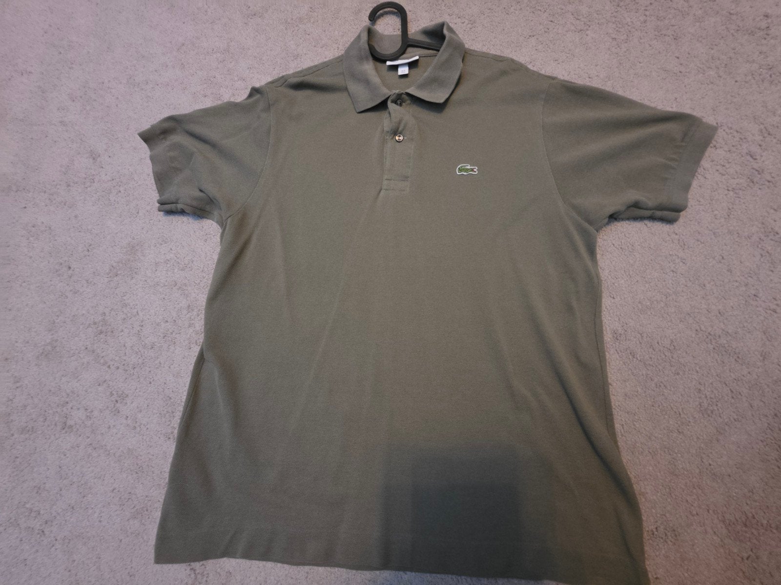 Lacoste Classic Fit Polo Maat L - Groen, Kleding | Heren, Polo's, Ophalen, Maat 52/54 (L), Lacoste, Gedragen