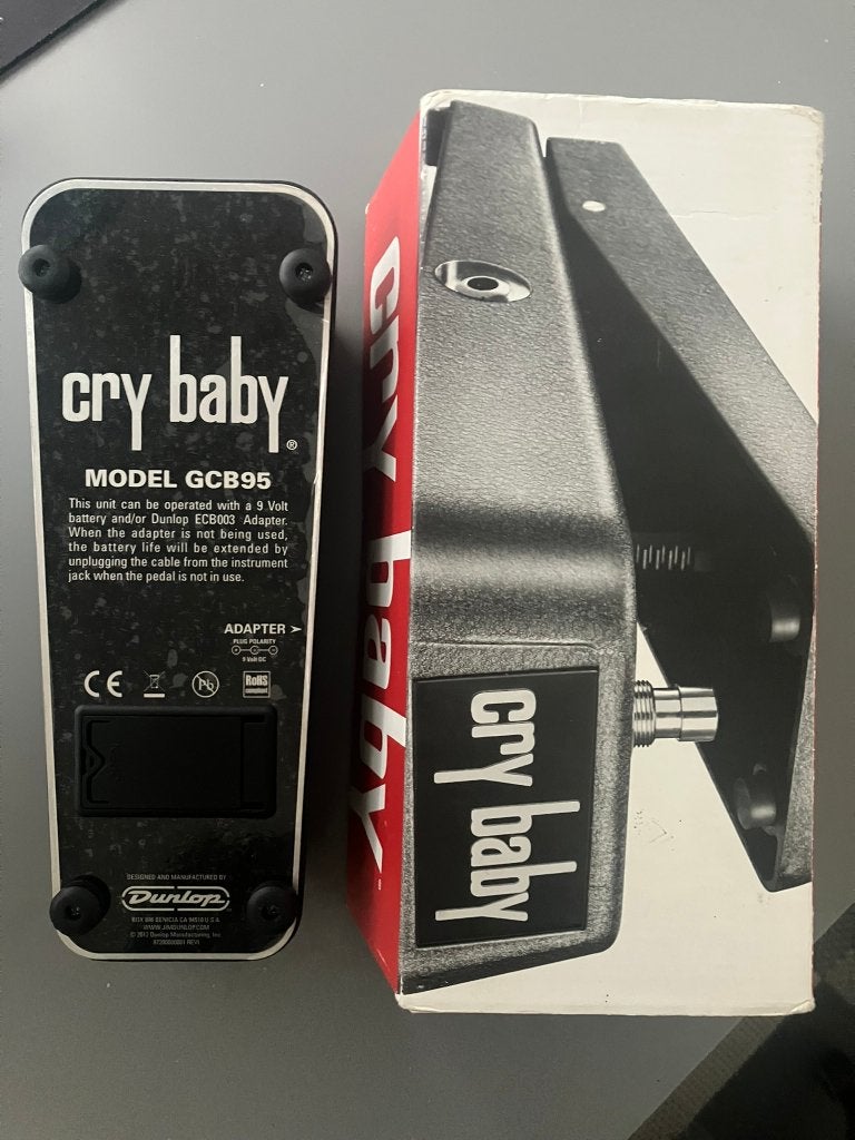 Dunlop Cry baby wah pedal GCB95, Muziek en Instrumenten, Ophalen of Verzenden, Zo goed als nieuw, Wah Wah