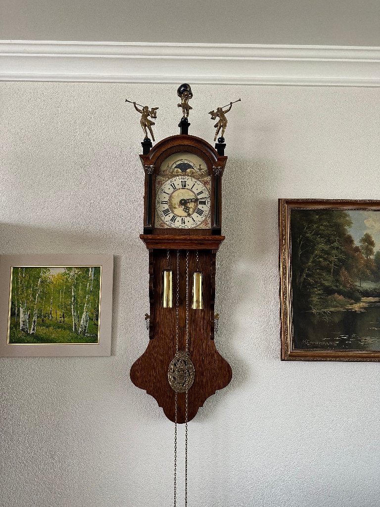 antieke klok, Ophalen of Verzenden