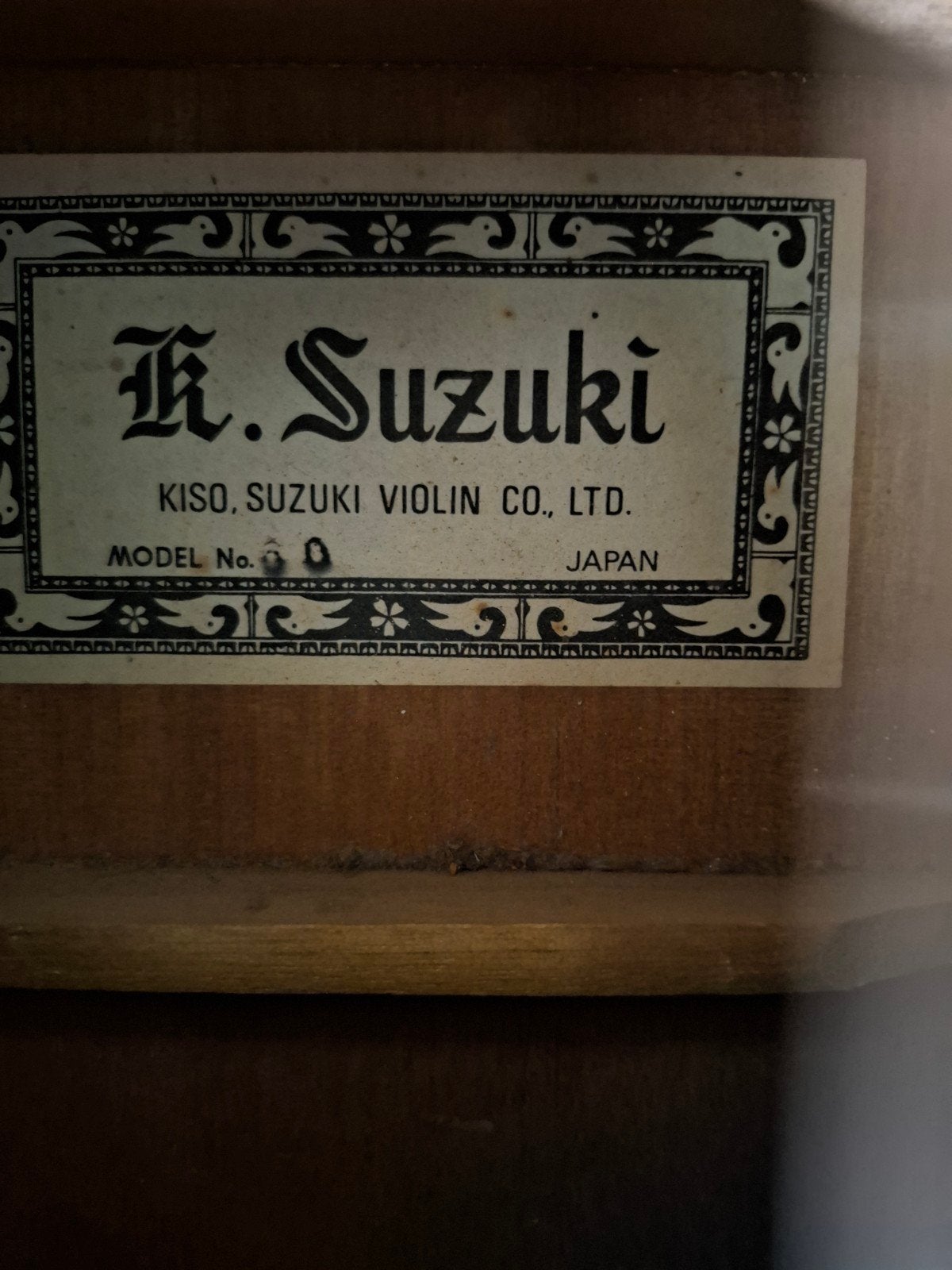 Vintage 60s Kiso Suzuki Japan (m2420036123) — Snaarinstrumenten