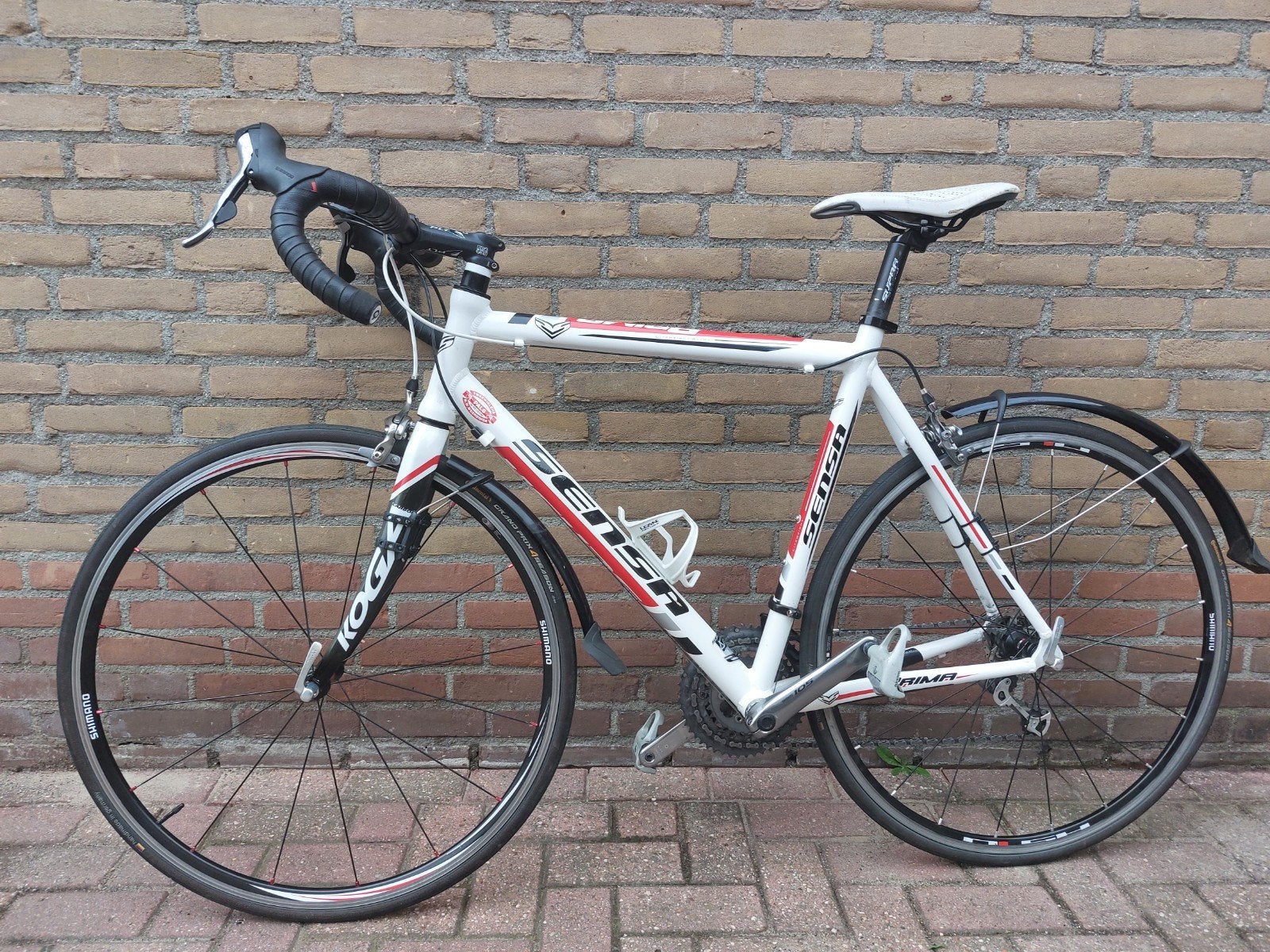 sensa prima, Fietsen en Brommers, Fietsen | Racefietsen, Overige merken, Meer dan 20 versnellingen, Velgrem, Aluminium, 57 tot 61 cm