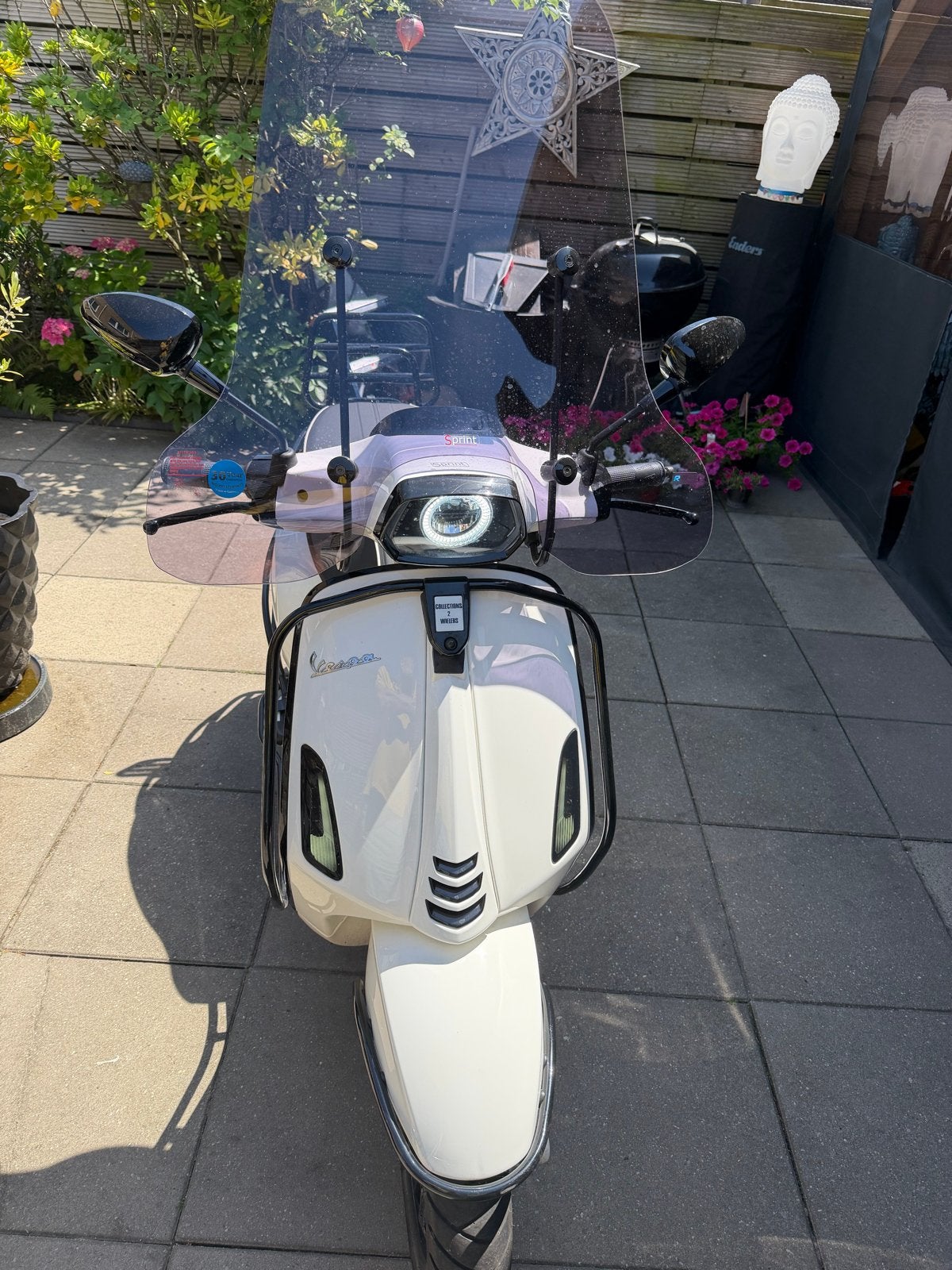 Vespa Sprint 2024- Zo goed als nieuw, slechts 2710 km!, Ophalen, Overige modellen, Maximaal 45 km/u, Zo goed als nieuw