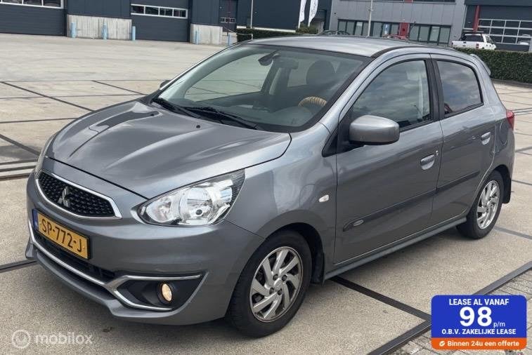 Mitsubishi Space Star 1.0 Intense, Voorwielaandrijving, Gebruikt, Euro 6, Origineel Nederlands