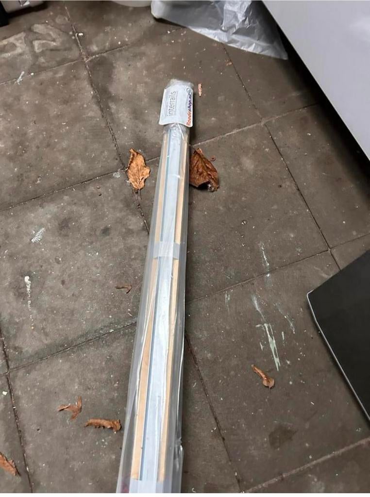 Gordijnrails nieuw in verpakking, Ophalen of Verzenden, Nieuw, 50 tot 100 cm, Minder dan 100 cm