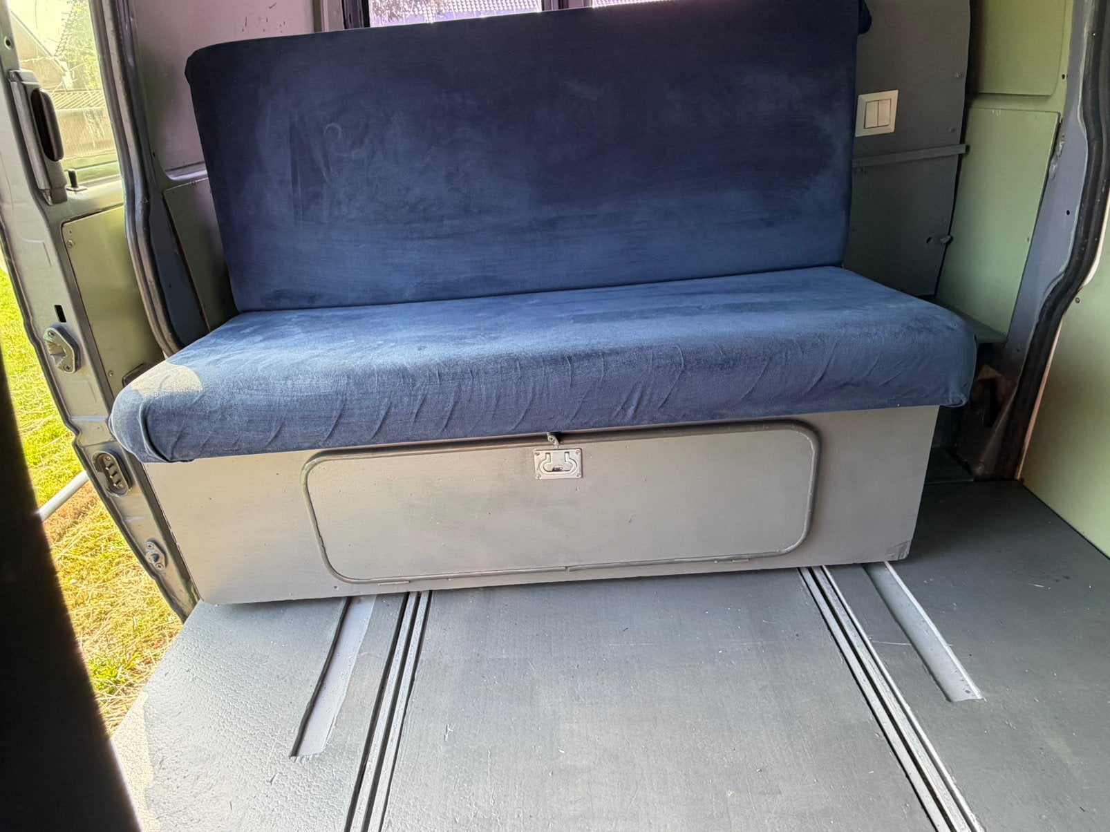 Camper slaapbank, Ophalen of Verzenden, Gebruikt, Tweepersoons