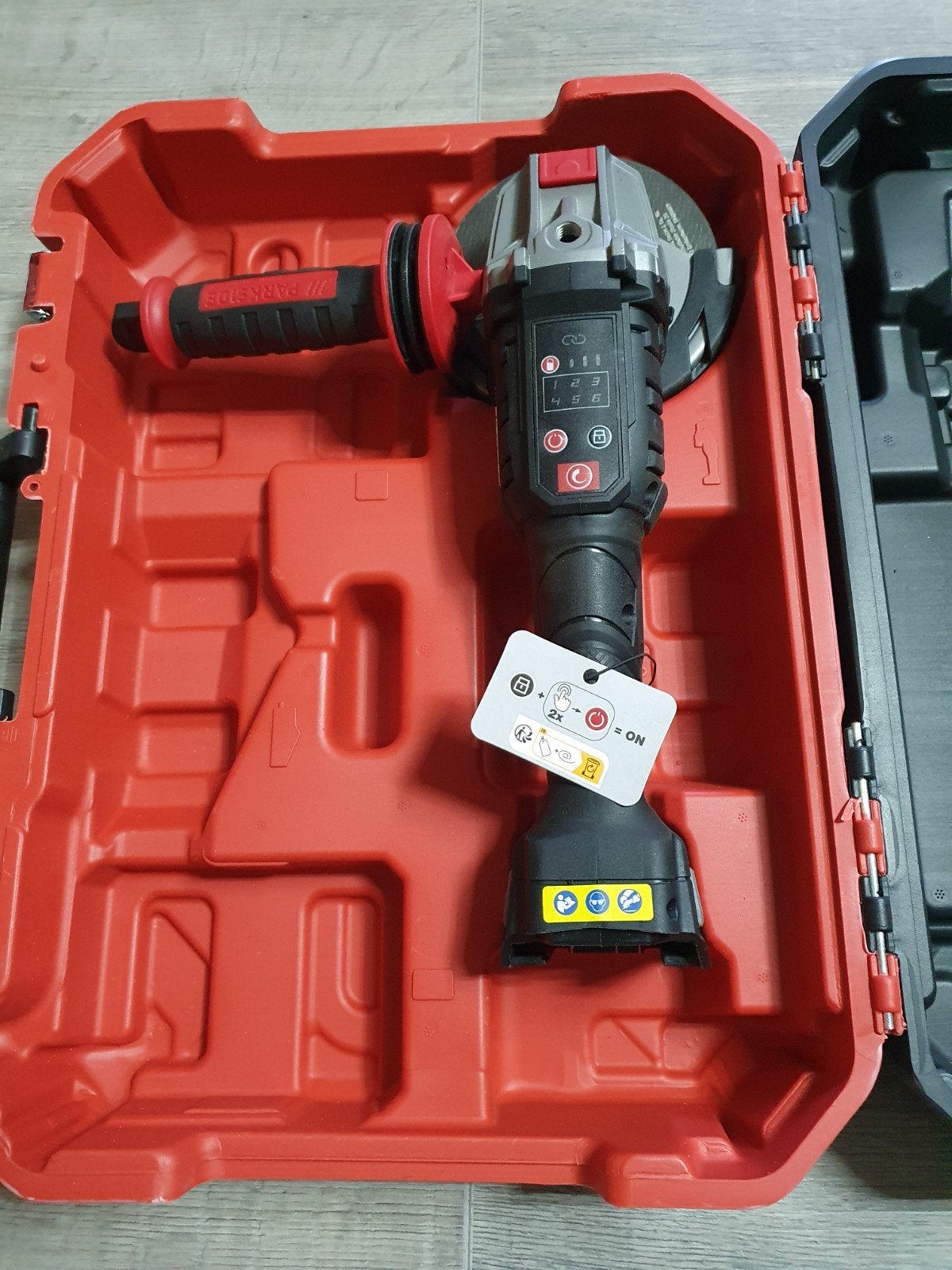 parkside haakse slijper 20 V, Ophalen, Nieuw, Haakse handslijpmachine