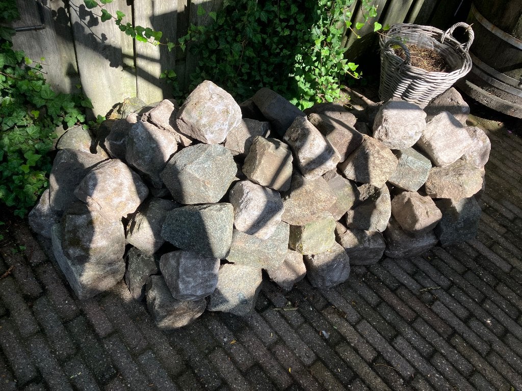 Stenen voor de tuin., Tuin en Terras, Ophalen, Overige materialen, Gebruikt, Overige typen
