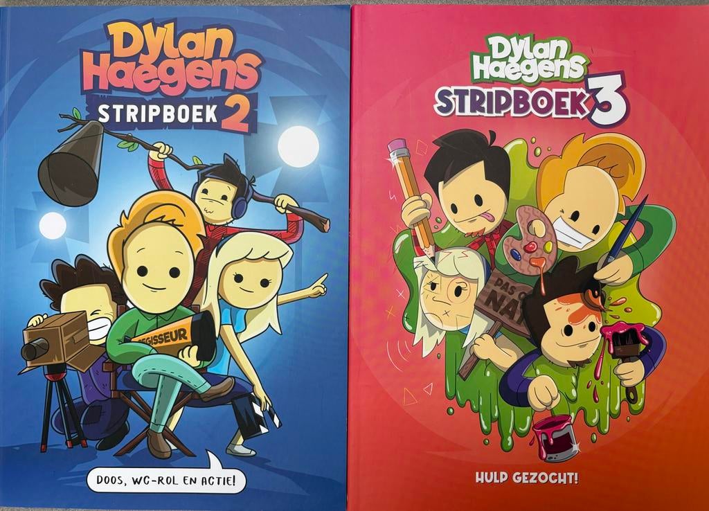 Dylan Haegens Stripboeken 2 & 3 - Zo goed als nieuw, Boeken, Stripboeken, Meerdere stripboeken, Ophalen of Verzenden, Zo goed als nieuw