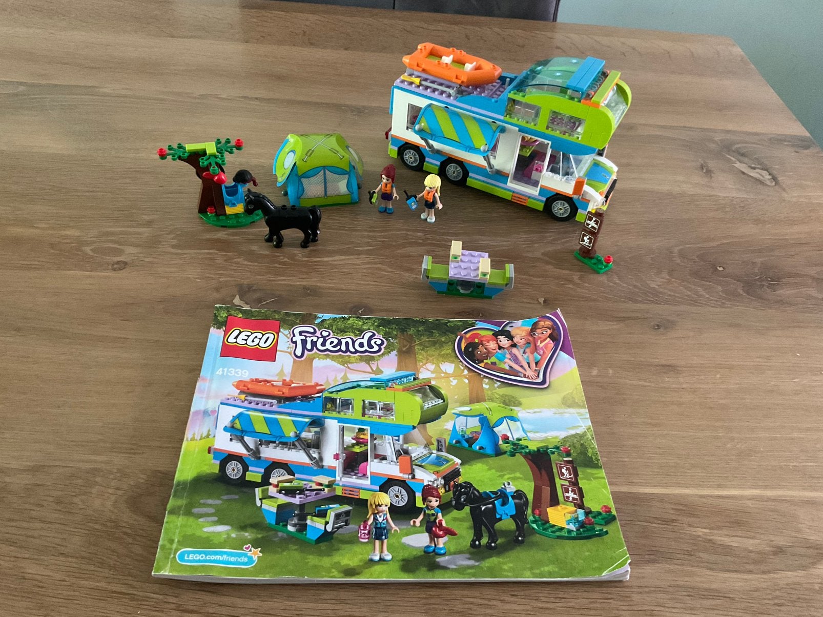 Lego Friends 41339, Mia’s camper, Lego, Friends, Ophalen of Verzenden, Zo goed als nieuw