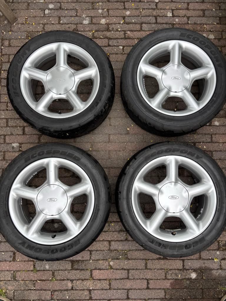 Originele Ford Cosworth Design 15” velgenset (4x108), Auto-onderdelen, Banden en Velgen, Ophalen, Gebruikt, 15 inch, Velg(en)