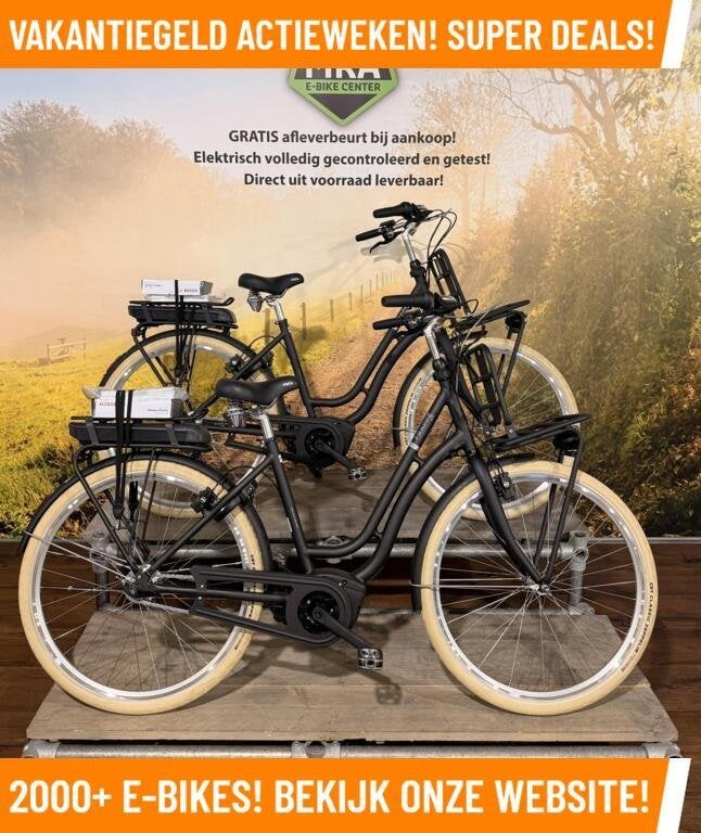 Frappe FBC 201 Elektrische fiets met BOSCH midden motor!