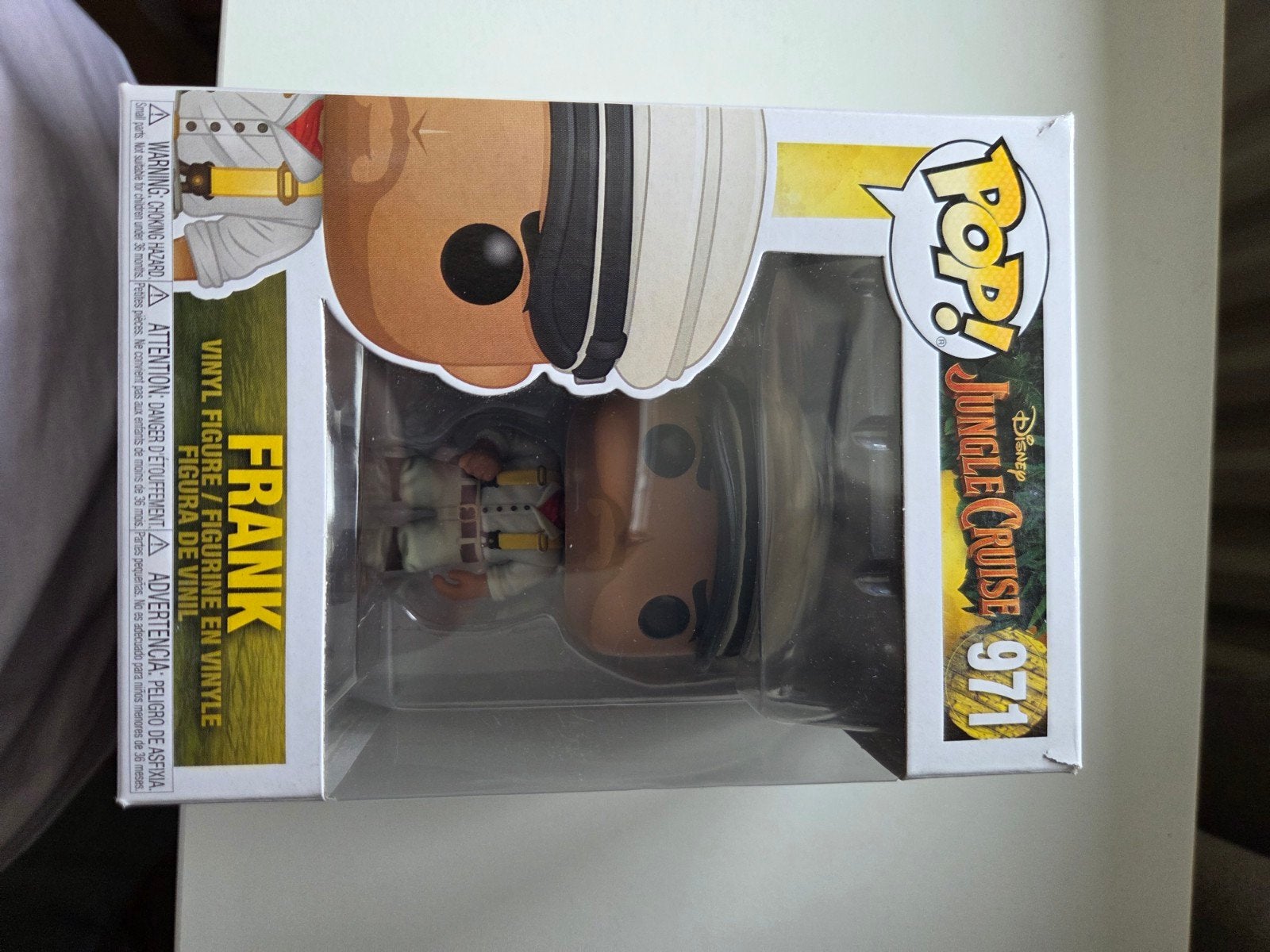 Funko Pop! Disney Jungle Cruise 971 Frank Vinyl Figuur, Ophalen of Verzenden, Gebruikt