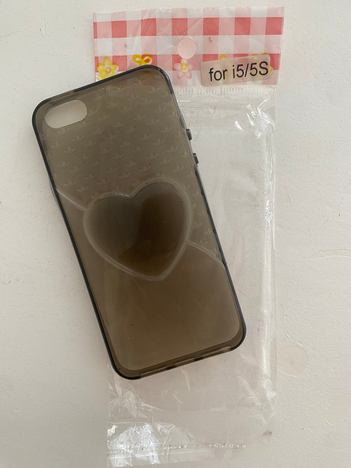 Zacht iPhone 5/5S Hoesje met Hartje – Nieuw, Telecommunicatie, Mobiele telefoons | Hoesjes en Frontjes | Apple iPhone, Krasbestendig