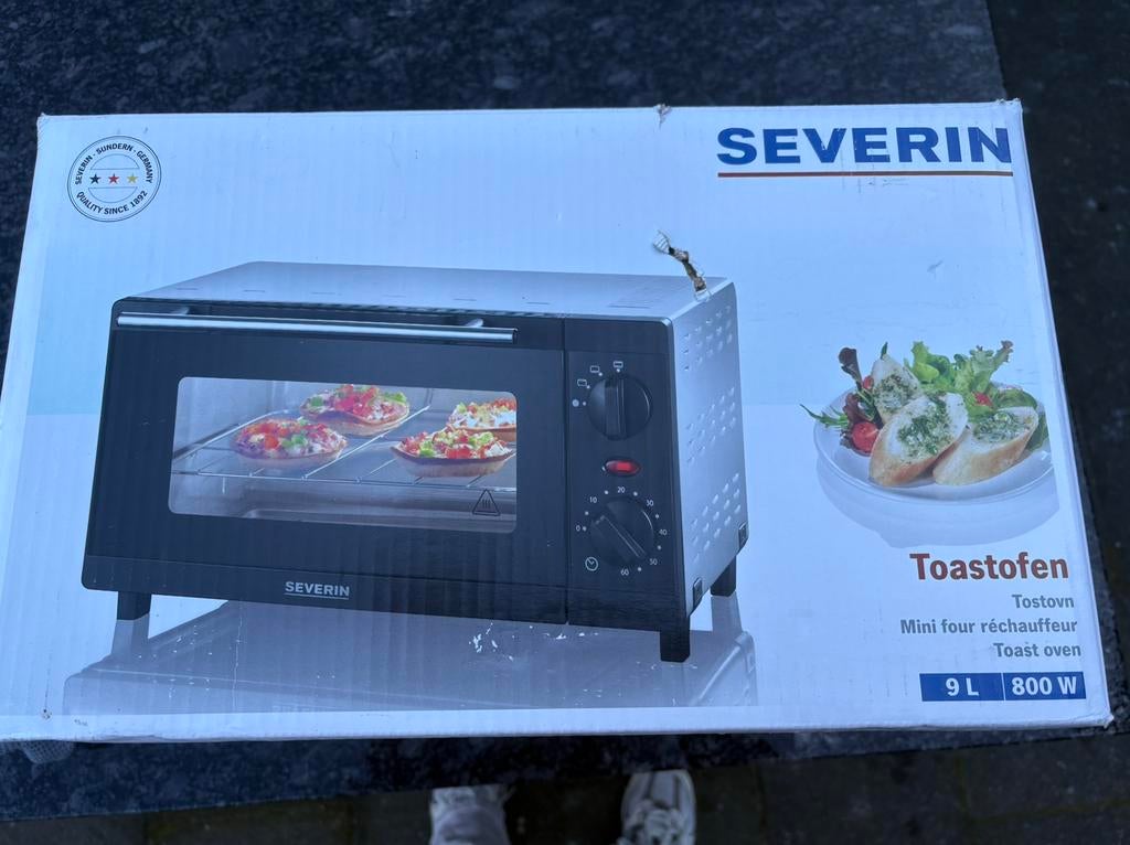 Severin toastoven nieuw, Ophalen, Nieuw, Minder dan 45 cm