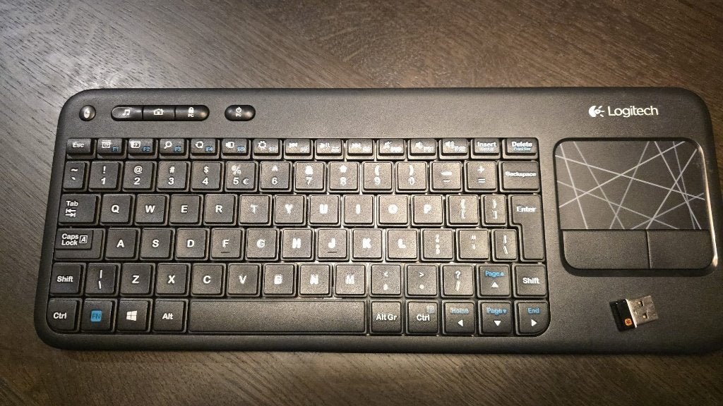 Logitech K400r Draadloos Toetsenbord., Logitech, Ophalen of Verzenden, Zo goed als nieuw, Draadloos