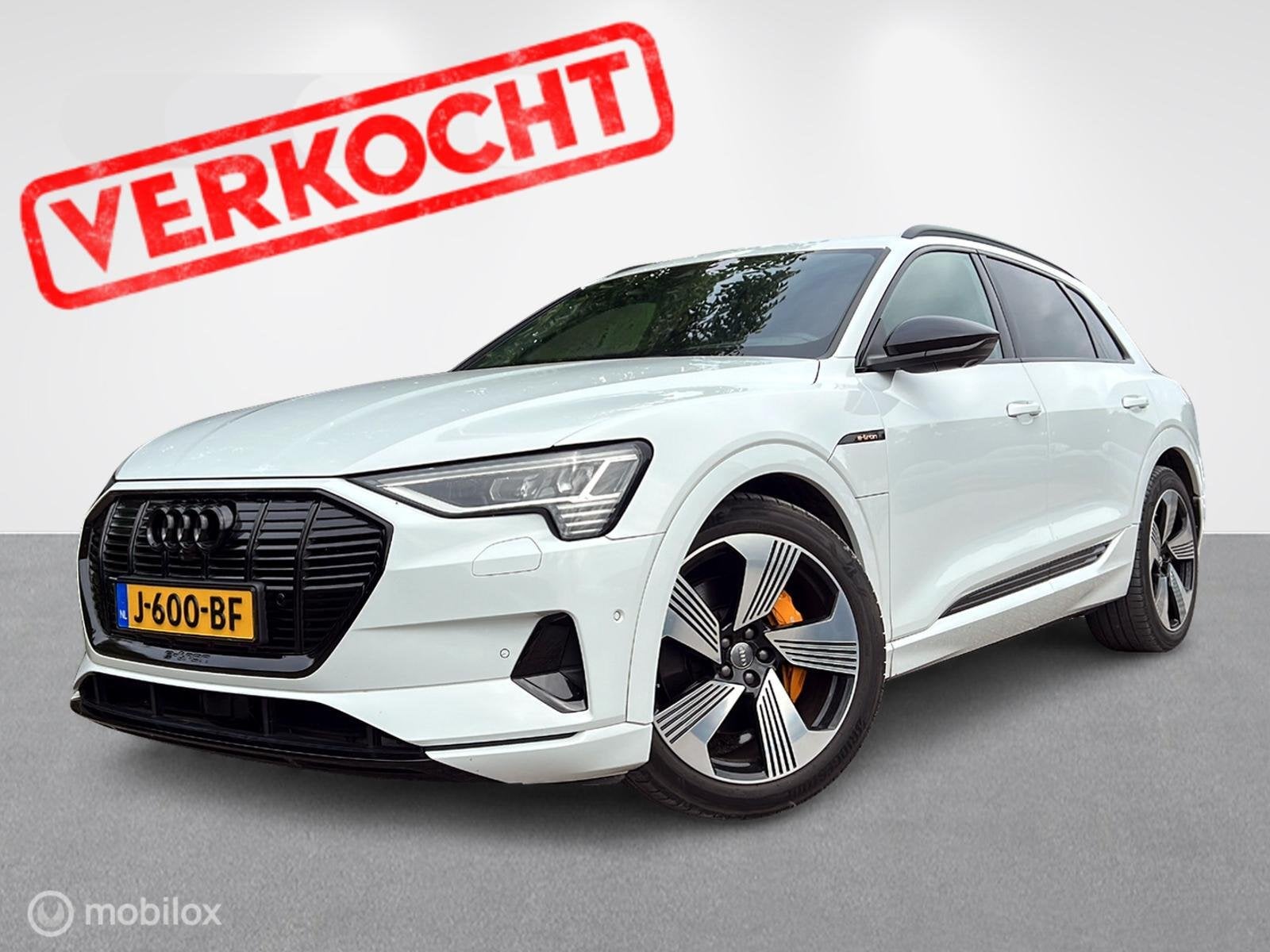 Audi e-tron e-tron 55 quattro advanced Pro Line Plus / Vol!, Auto's, 131 €/maand, Zwart, 95 kWh, Wit