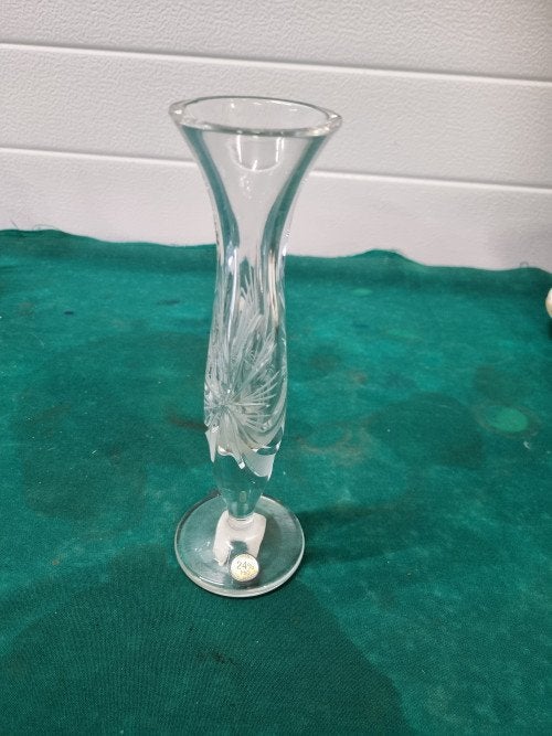 vaas kristal bohemia 24% vintage, Ophalen of Verzenden