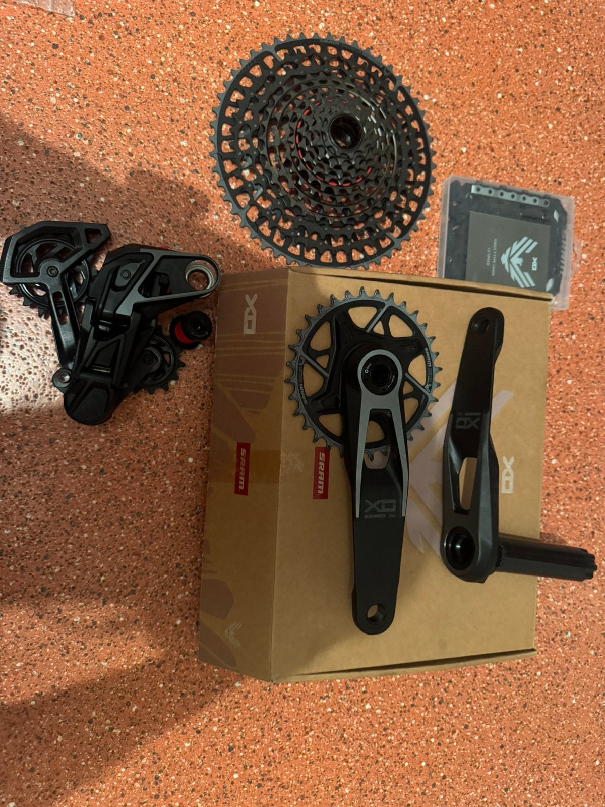Sram X0 transmision t-type groep, Ophalen of Verzenden, Zo goed als nieuw