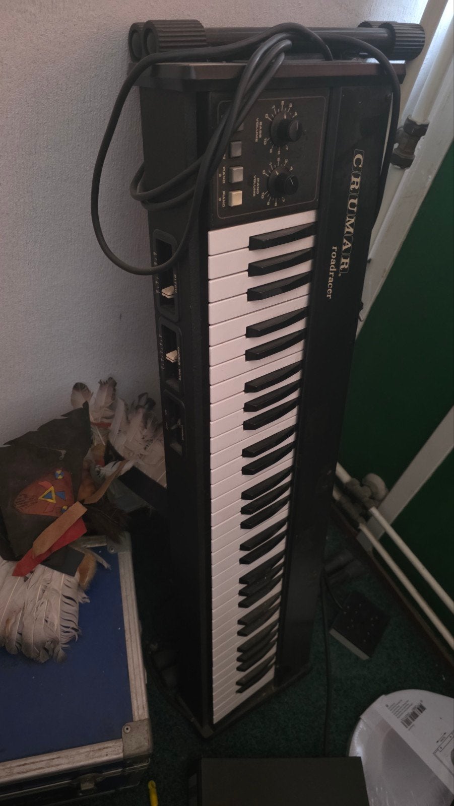 Crumar Roadracer keyboard/synthesizer, Muziek en Instrumenten, Midi-aansluiting, Ophalen, Overige merken, 61 toetsen