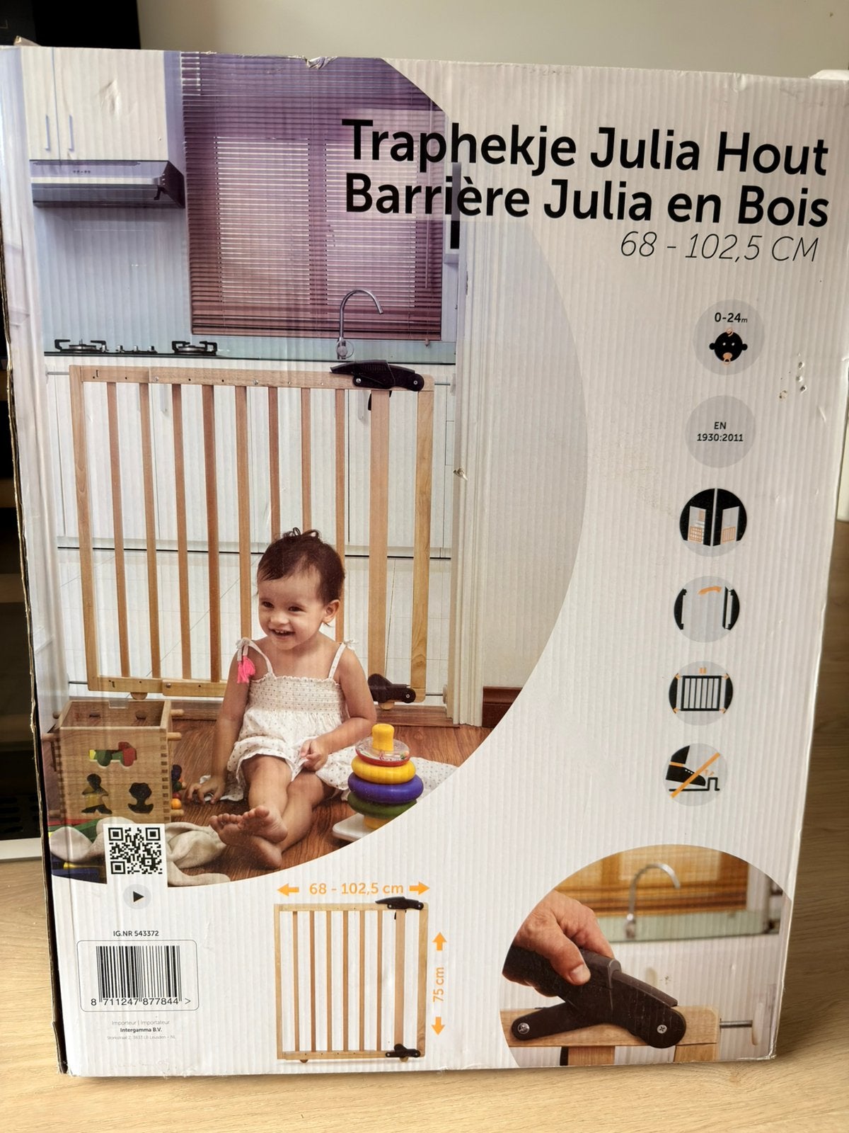 Traphekje NIEUW ONGEBRUIKT, Kinderen en Baby's, Verzenden, Nieuw, 100 tot 115 cm, Klemhekje