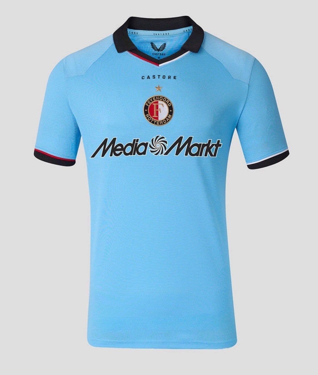 Feyenoord uitshirt lichtblauw maat M, Ophalen of Verzenden, Feyenoord