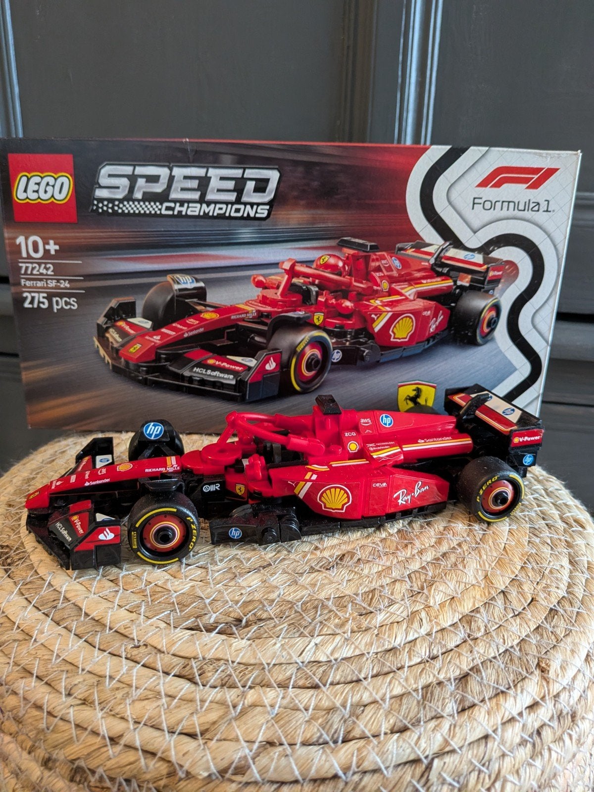 LEGO Speed Champions Ferrari SF-24 (77242), Ophalen of Verzenden, Zo goed als nieuw, Overige merken