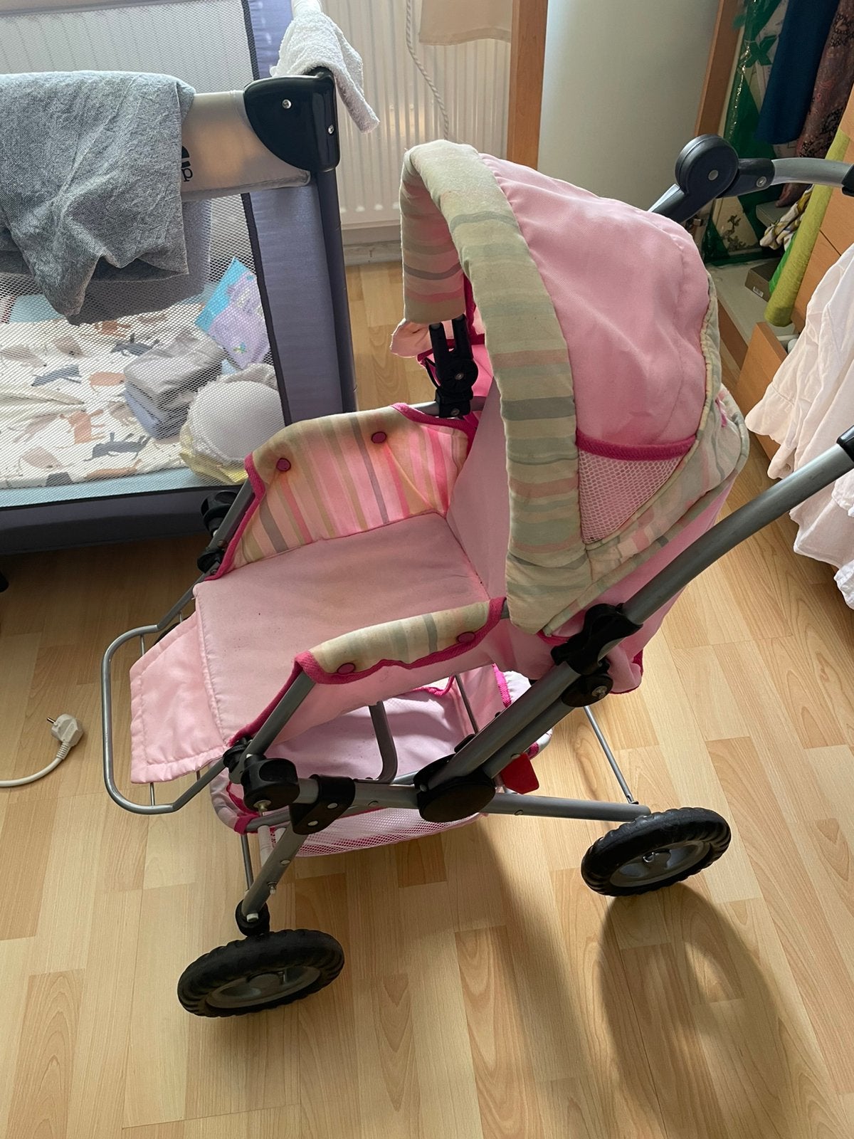 Verstelbare buggy/poppenwagen, Ophalen of Verzenden, Gebruikt