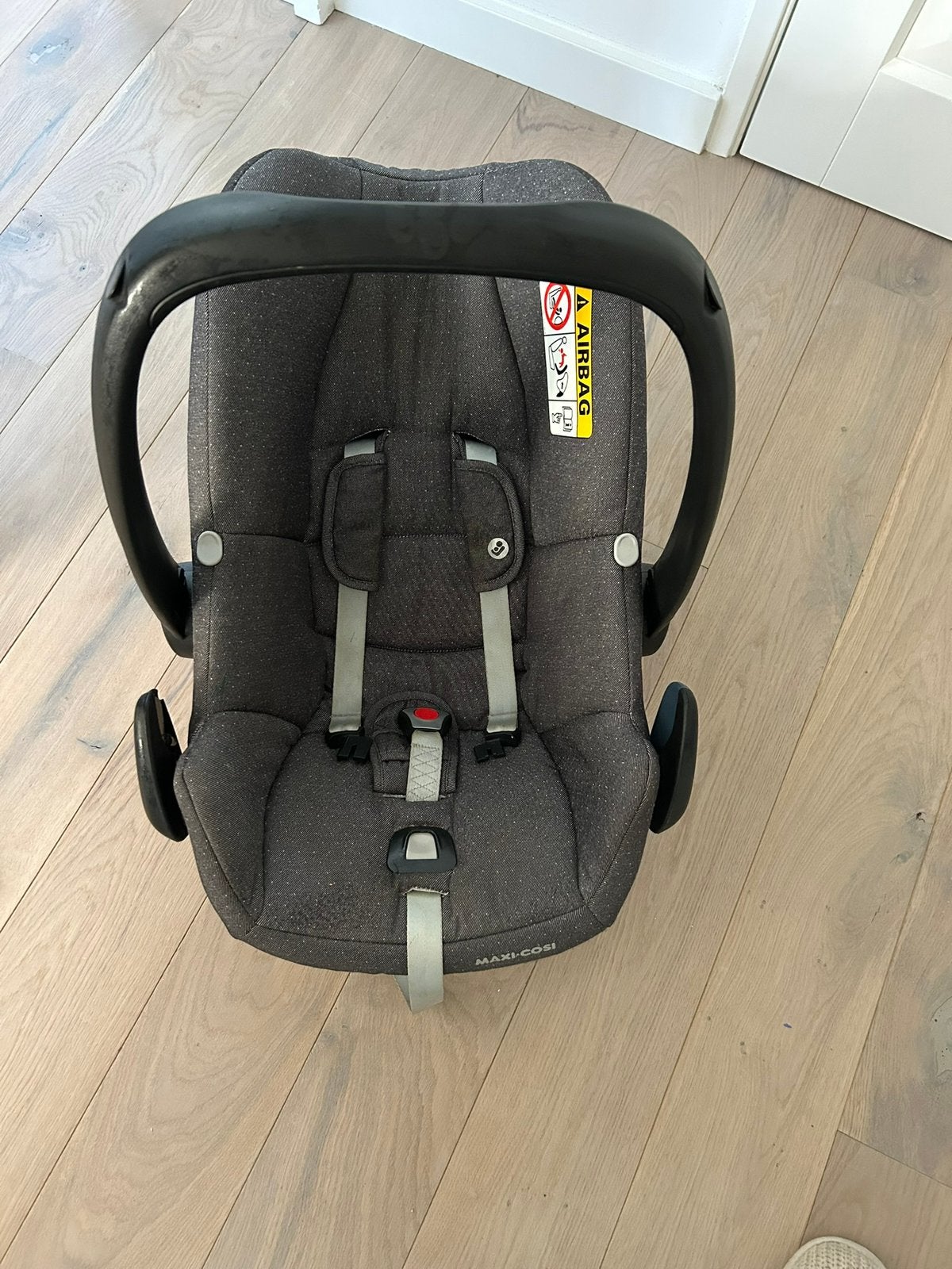 Maxi Cosi Rock Sparkling Grey, Ophalen, 0 t/m 13 kg, Maxi-Cosi, Gebruikt