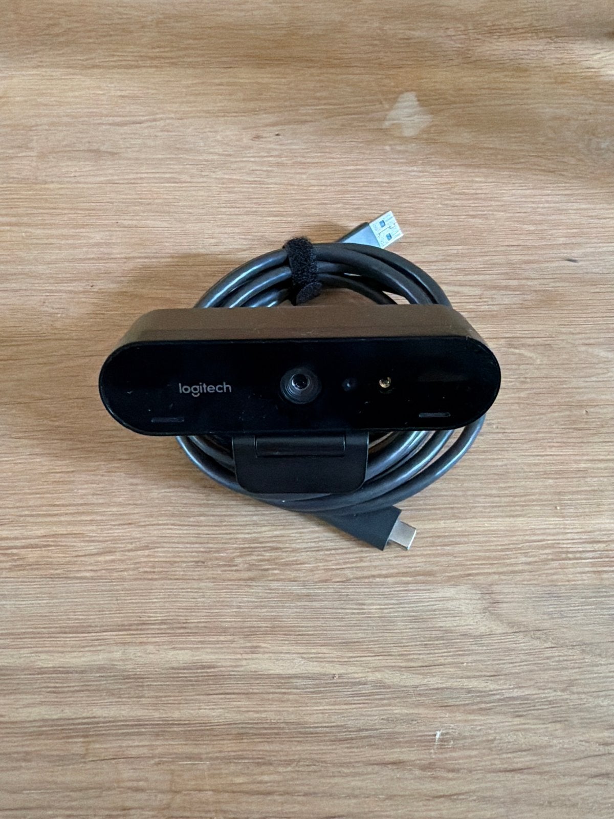 Logitech BRIO 4k Webcam - Zo goed als nieuw, Computers en Software, Webcams, Zo goed als nieuw, MacOS, Bedraad, Monitorclip