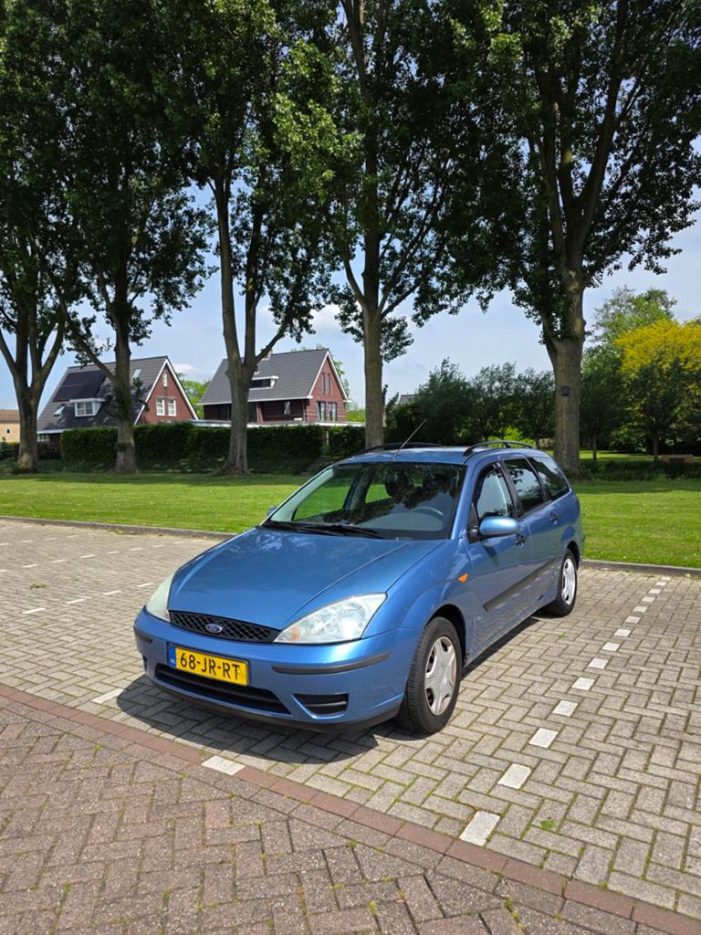 Ford Focus 1.4 I Ambiente Wagon 2002 Blauw, Auto's, Ford, Particulier, Focus, ABS, Adaptive Cruise Control, Airbags, Airconditioning