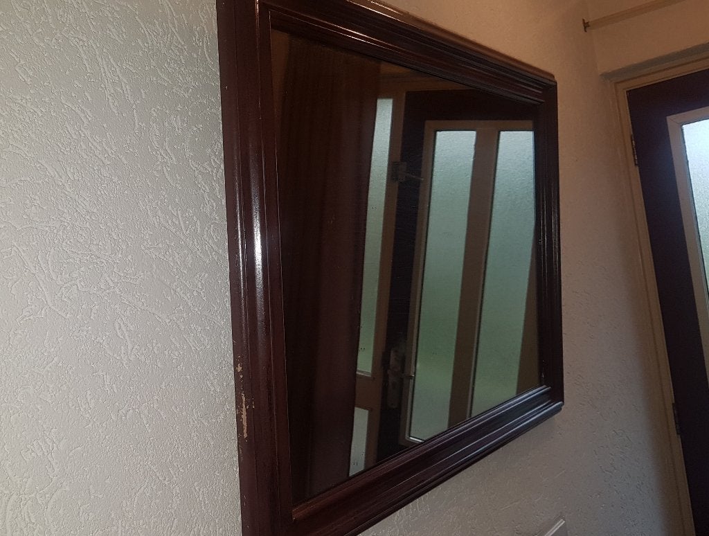 Spiegeltje spiegeltje aan de wand, Huis en Inrichting, Ophalen, Gebruikt, 75 tot 100 cm, Minder dan 100 cm