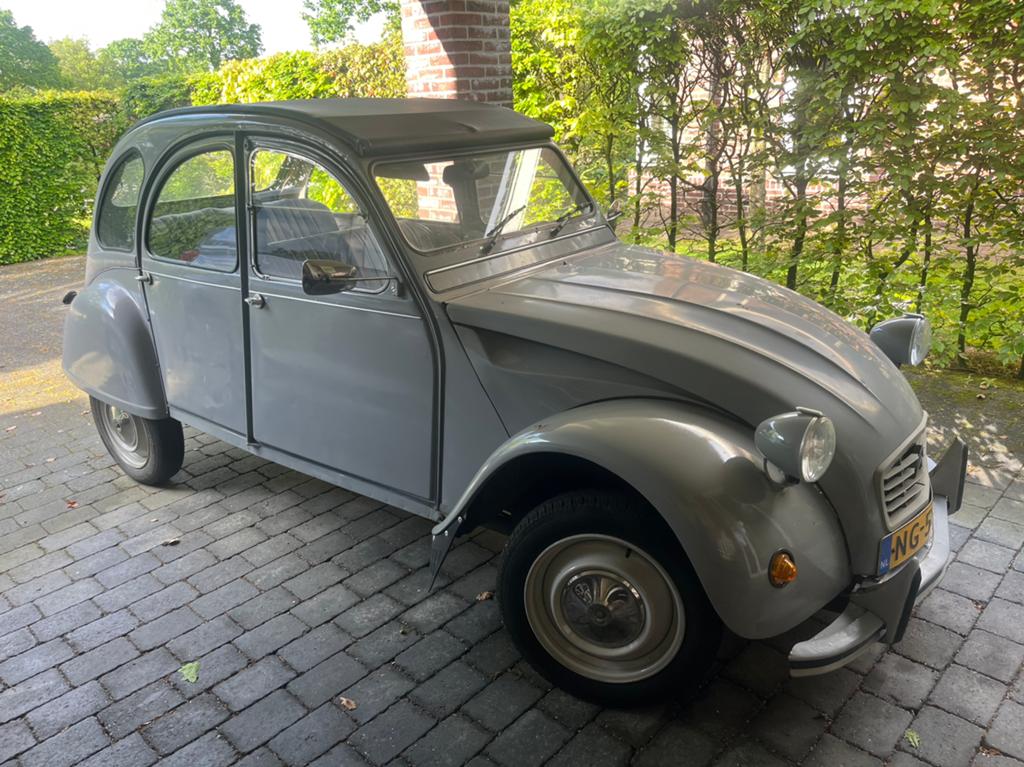 Citroën 2CV 0.6 1985 Grijs, Auto's, 602 cc, 2CV, 29 pk, Origineel Nederlands