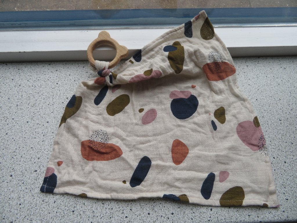 Knuffeldoek beer Liewood met bijtstuk in de vorm van 'n beer, Kinderen en Baby's, Speelgoed | Knuffels en Pluche, Beer, Ophalen of Verzenden