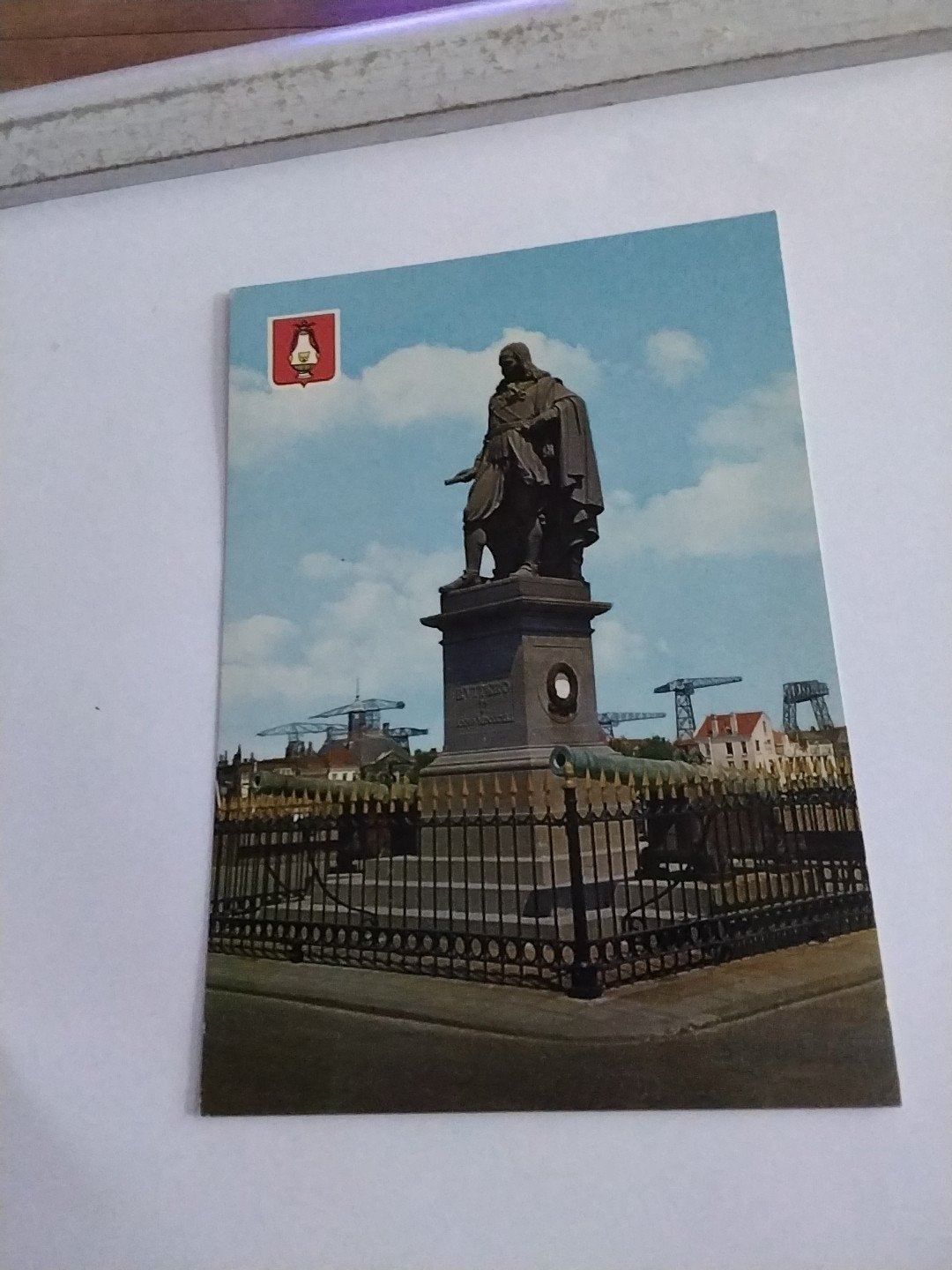 Ansichtkaart Michiel de Ruyter standbeeld Vlissingen, Ophalen of Verzenden