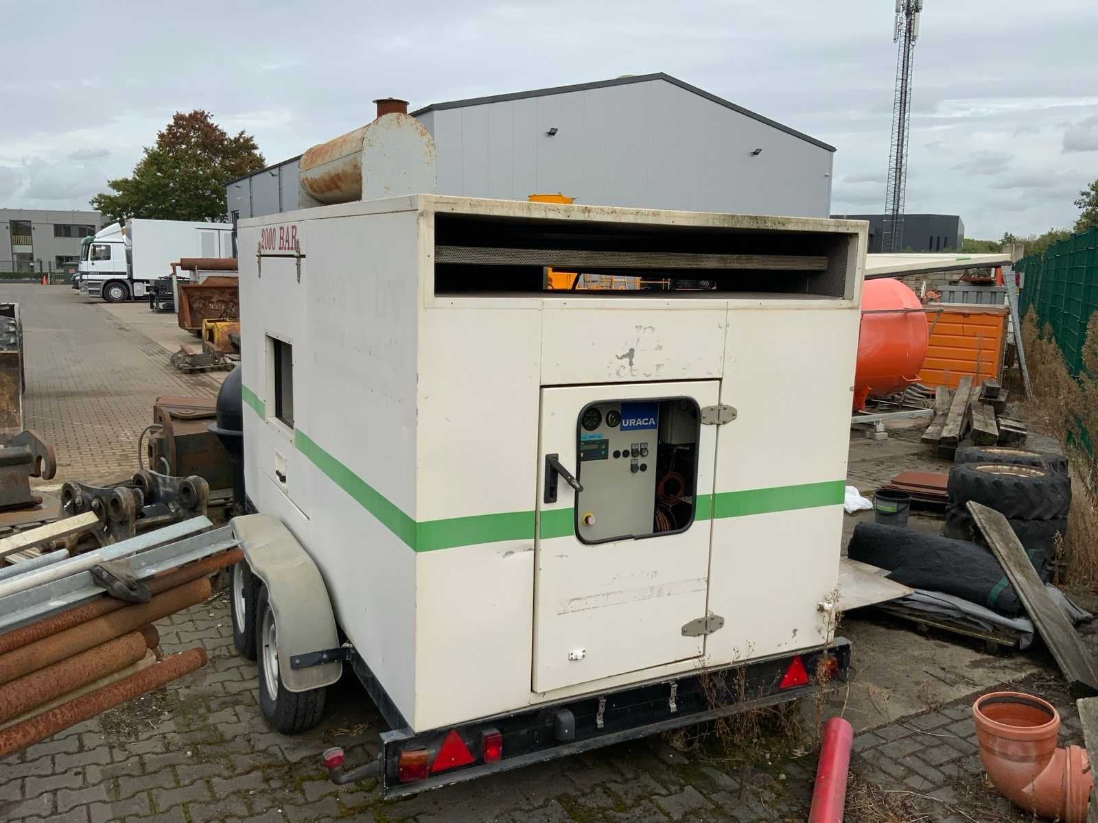 1995 Uraca KD724 Hoge druk aanhangwagen 2000bar, Gebruikt