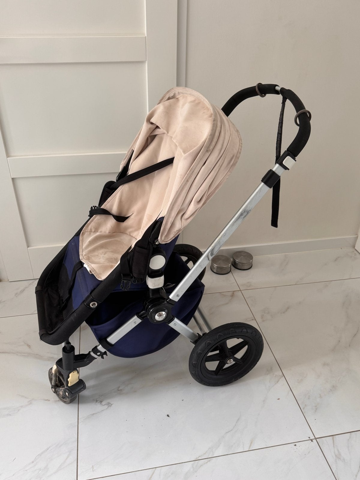 Bugaboo Cameleon 3 Combiwagen met Maxi-Cosi en FamilyFix, Ophalen, Gebruikt, Luchtbanden, Bugaboo