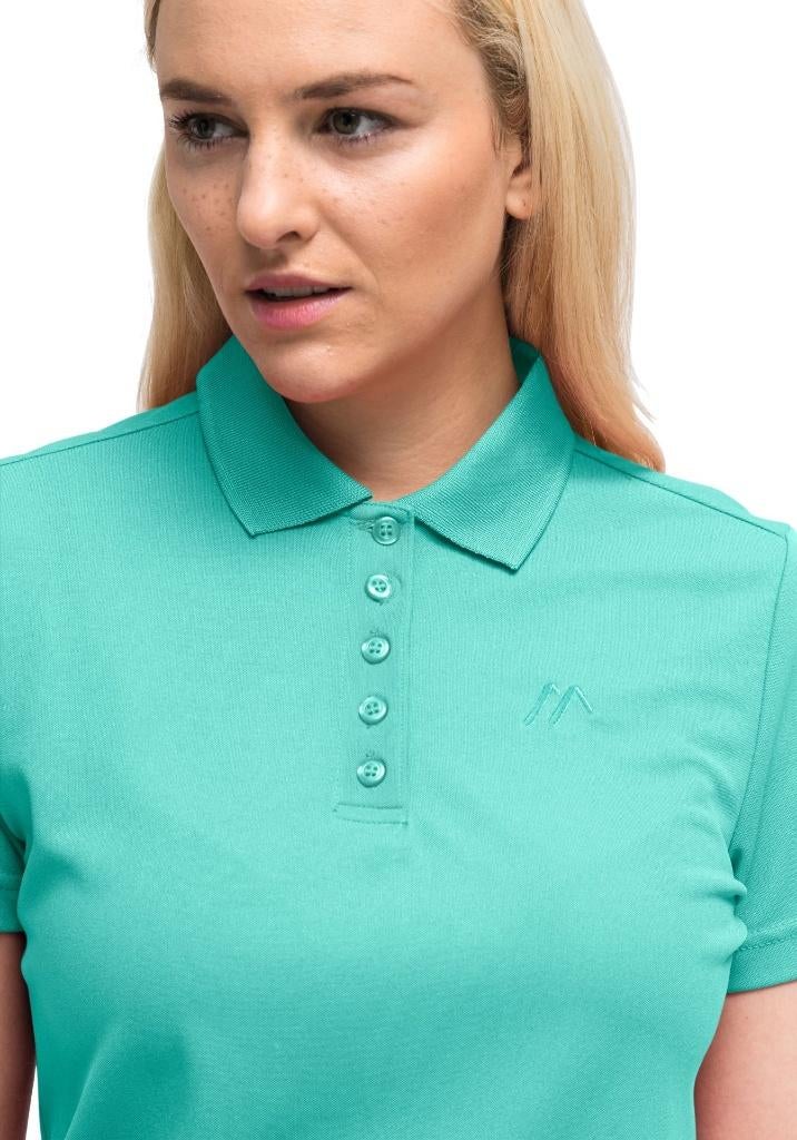 Maier Ulrike dames Poloshirt Polo Shirt S M L XL XXL Groen, Maier Sports, Maat 42/44 (L), Nieuw, Ophalen of Verzenden