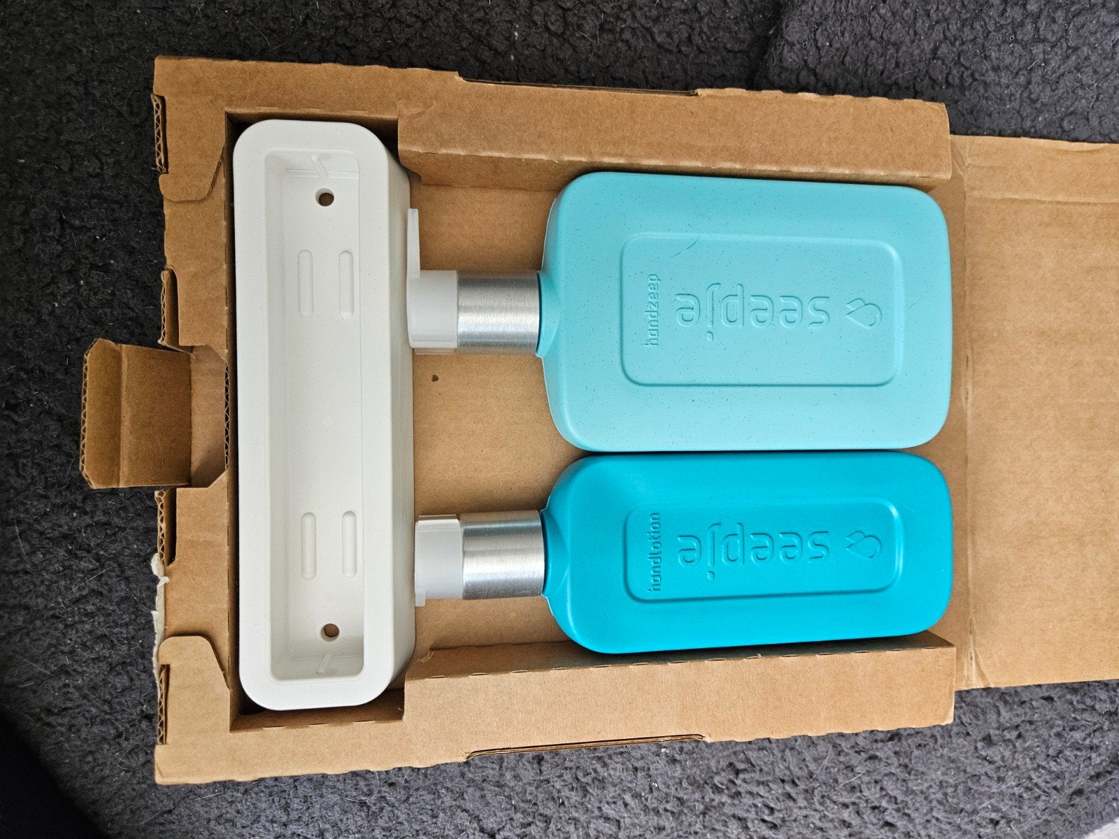 Seepje Handzeep & Handlotion Set met Houder - Nieuw, Huis en Inrichting, Ophalen, Kunststof, Nieuw, Overige merken