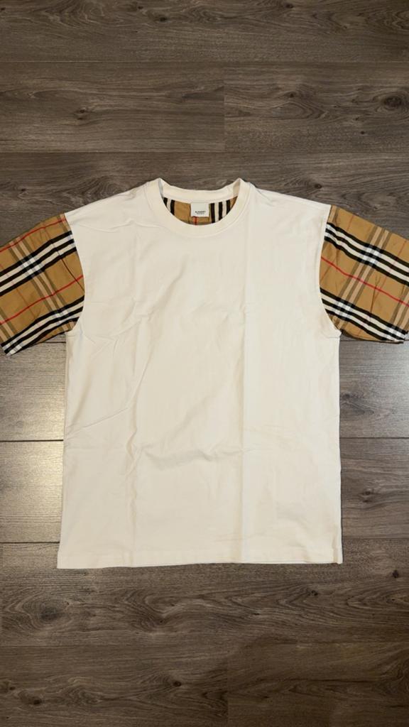 Burberry shirt, Verzenden, Zo goed als nieuw, Maat 52/54 (L), Wit