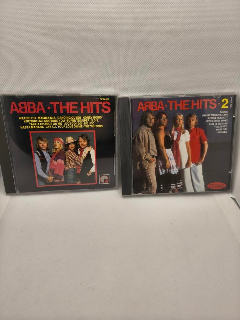 ABBA hits 1 en 2 cd's, Ophalen of Verzenden, Zo goed als nieuw